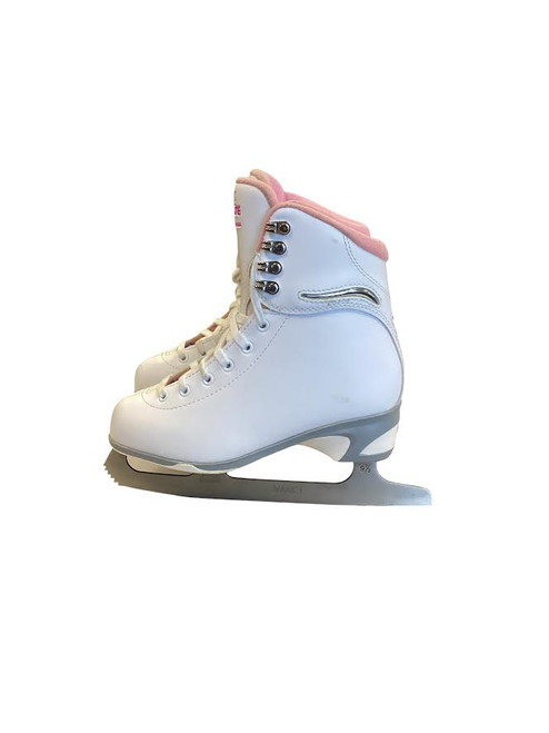 Vist Large View of Product Image Which is Used Jackson SOFTSKATE Womens Softboot Skate White Senior 6