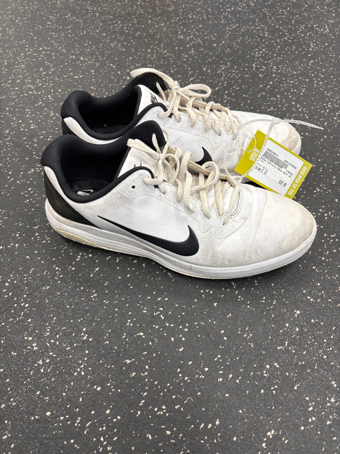 Vist Large View of Product Image Which is Used Nike Infinity Mens Golf Shoes White Senior 13