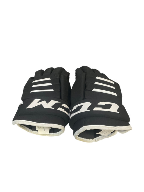 Vist Large View of Product Image Which is Used CCM TACKS 4R2 Senior Gloves Black 14"