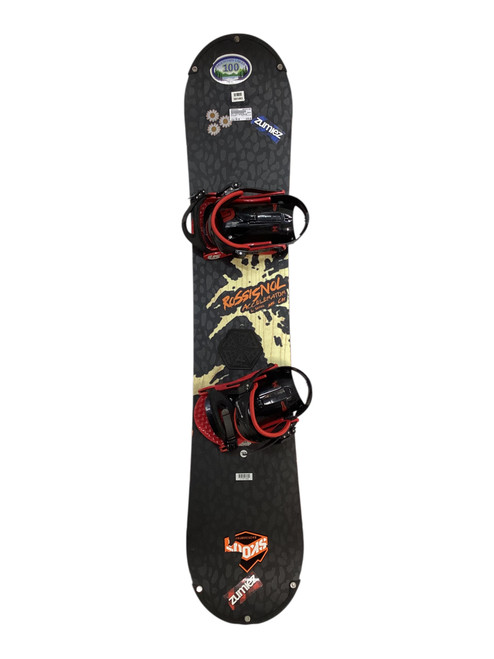 Vist Large View of Product Image Which is Used Rossignol ACCELERATOR Mens Board/Bindings Black 145 cm