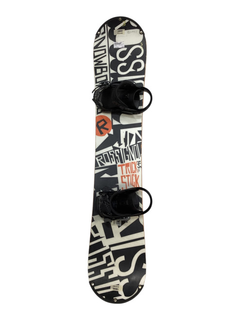 Vist Large View of Product Image Which is Used Rossignol TRICK STICK Mens Board/Bindings Black 145 cm