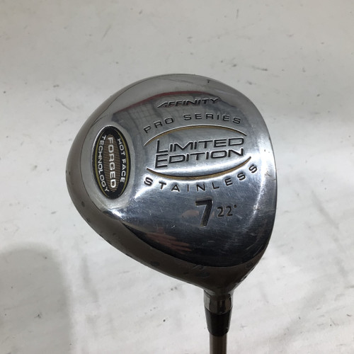 Vist Large View of Product Image Which is Used Affinity PRO SERIES LE 7 WOOD 22 DEG RH SR FLX Mens Fairway Wood RH 7 Wood