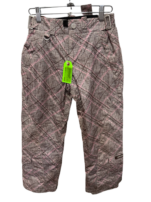 Vist Large View of Product Image Which is Used Body Glove Size 10 Youth Snow Pants Pink