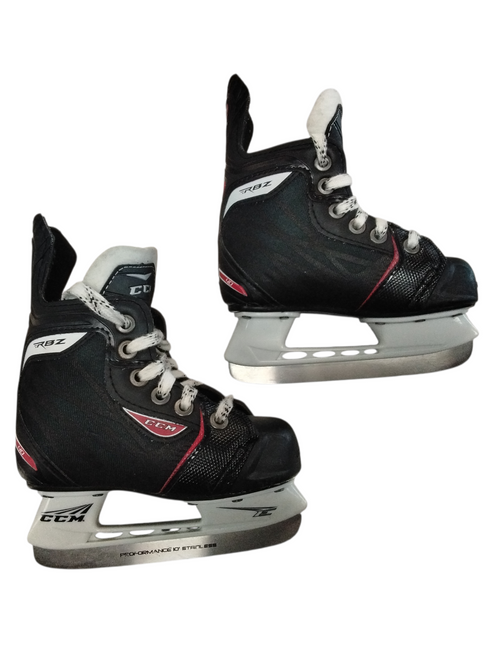 Vist Large View of Product Image Which is Used CCM RBZ40 Youth Hockey Skate Youth 09.0