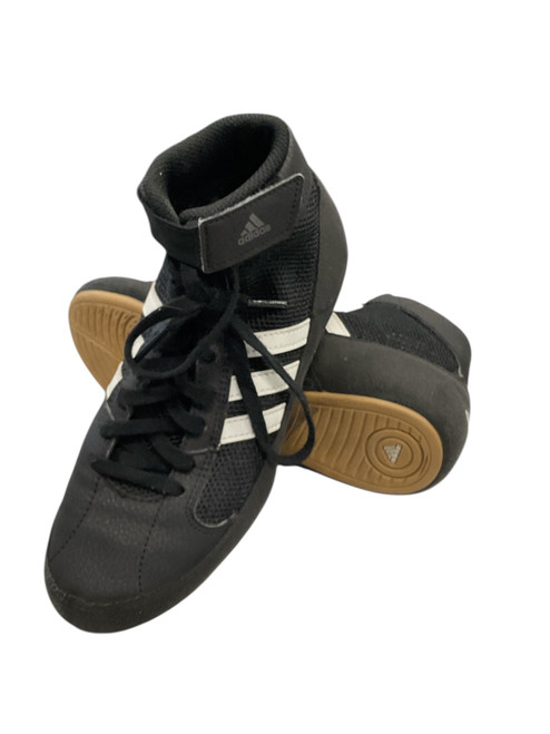 Vist Large View of Product Image Which is Used Adidas Wrestling Shoes Black Junior 03.5