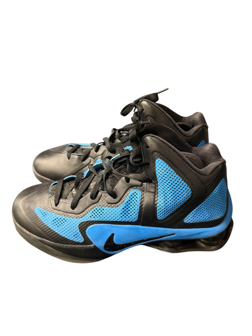 Vist Large View of Product Image Which is Used Nike Basketball Shoes M Black And Royal Blue Senior 12