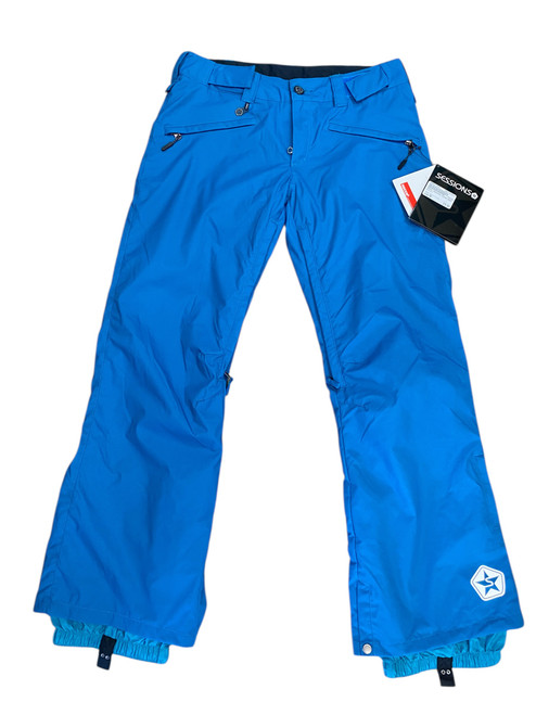 Vist Large View of Product Image Which is Used Sessions Snow Pants W Carolina Blue MD