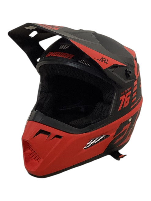 Vist Large View of Product Image Which is Used ANSWER AR1 Adult Helmet Red LG
