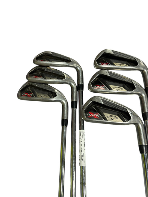 Vist Large View of Product Image Which is Used Callaway RAZR X Mens Iron Set RH 4I-PW