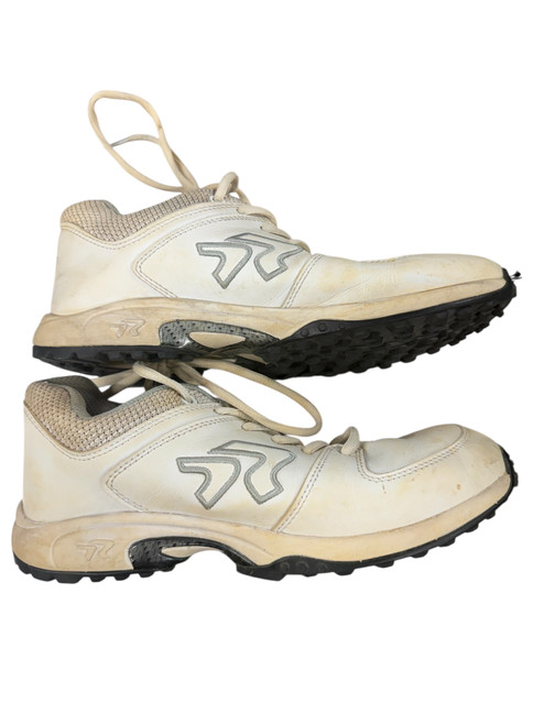 Vist Large View of Product Image Which is Used Ringor TURF BB/SB Cleats White Senior 8.5