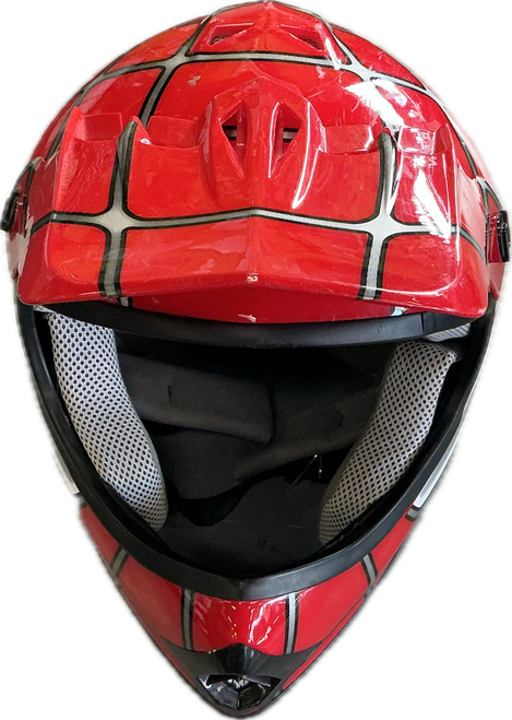 Vist Large View of Product Image Which is Used TCMT Junior Helmet Red LG