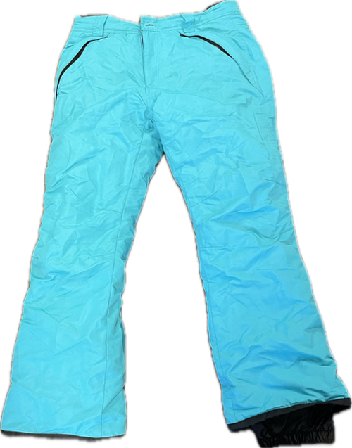 Vist Large View of Product Image Which is Used Snow Pants W Teal SM