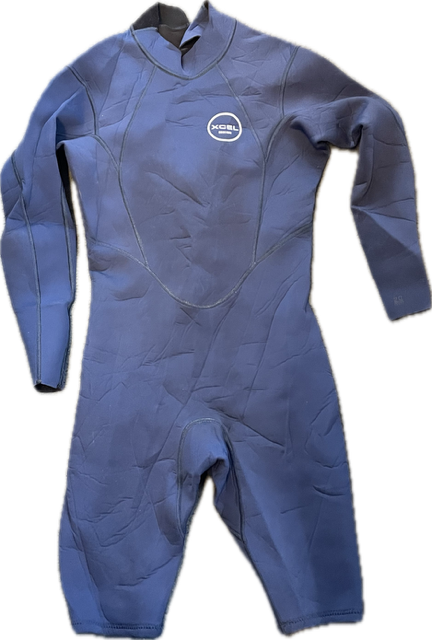 Vist Large View of Product Image Which is Used Xcel 2.0MM Mens Spring Suit Navy Blue MD