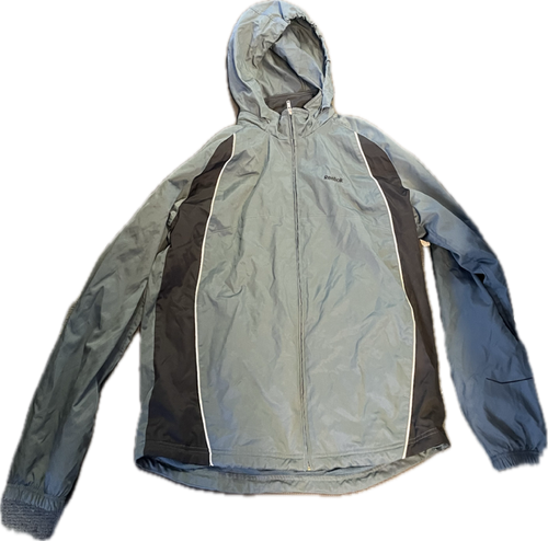 Vist Large View of Product Image Which is Used Reebok Outerwear Light Jacket M Grey LG