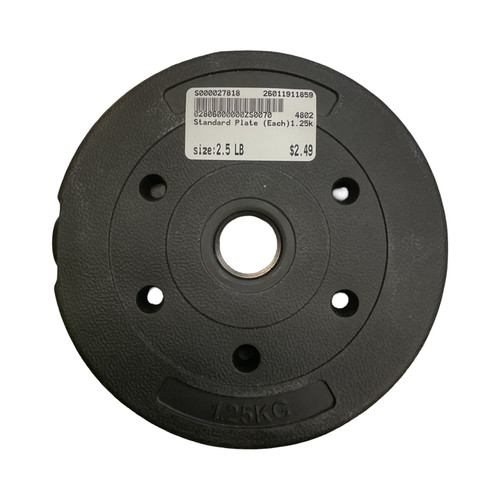 Vist Large View of Product Image Which is Standard Plate, 2.5 lb