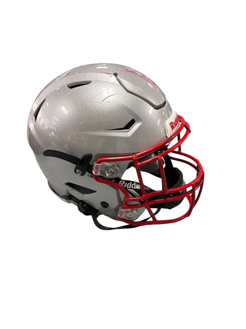 Vist Large View of Product Image Which is Used Riddell SPEED FLEX FB Helmet Grey LG