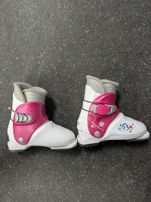 Vist Large View of Product Image Which is Used Tecno Pro G30 Girls DH Ski Boot Pink 205 MP - J01