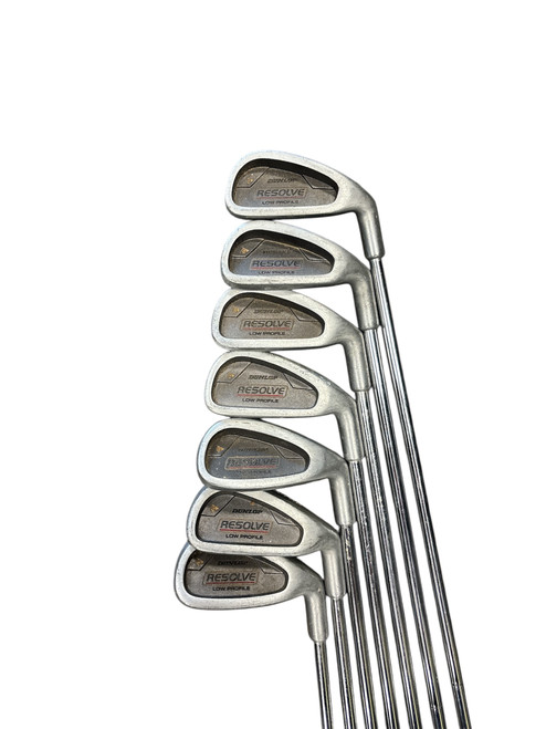 Vist Large View of Product Image Which is Used Dunlop RESOLVE LOW PROFILE Mens Iron Set RH 3I-9I