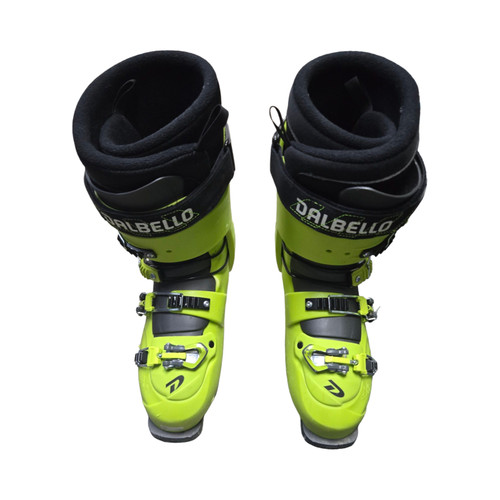 Vist Large View of Product Image Which is Used Dalbello PANTERRA 120 SKI BOOTS Mens DH Ski Boot Yellow 295 MP - M11.5