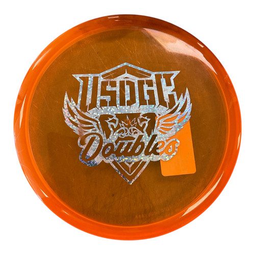 Vist Large View of Product Image Which is Used Innova MAKO3 Disc Golf Mid Range Orange
