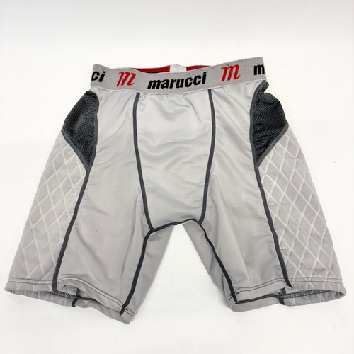 Vist Large View of Product Image Which is Used Marucci SLIDING SHORTS ADULT Other Clothing Grey SM
