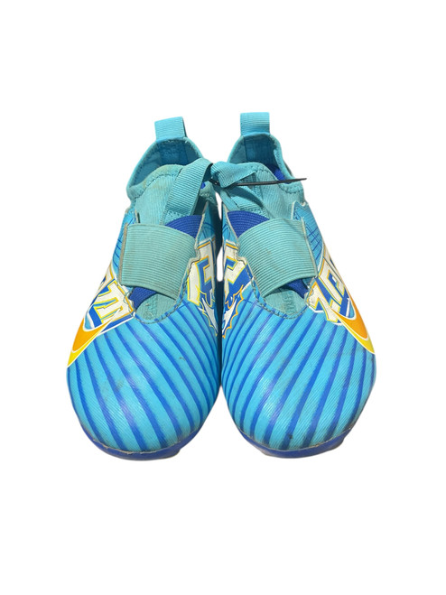 Vist Large View of Product Image Which is Used Nike ZOOM Soccer Cleats Carolina Blue Junior 02