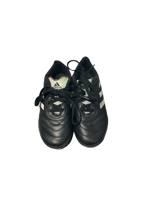 Vist Large View of Product Image Which is Used Adidas Soccer Indoor Shoes Black Junior 01