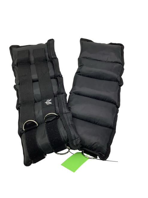 Vist Large View of Product Image Which is Used Valeo Ankle Weights Black 20 lb