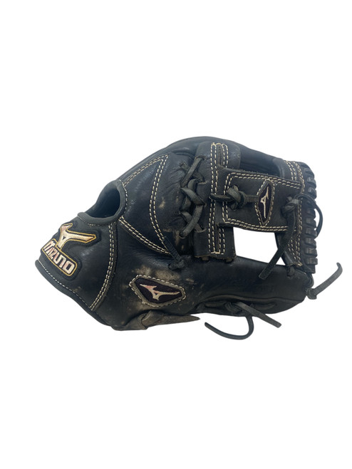 Vist Large View of Product Image Which is Used Mizuno MVP PRIME GMVP1177F BB/SB Glove RH Throw Black 11 3/4"