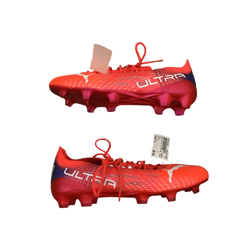 Vist Large View of Product Image Which is Used Puma Soccer Cleats Red Senior 11