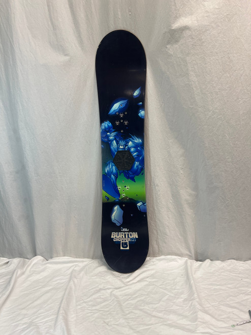 Vist Large View of Product Image Which is Used Burton CHOPPER 121 Boys Snowboard Only Black 121 cm