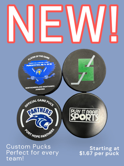 Vist Large View of Product Image Which is New CUSTOM HOCKEY PUCK
