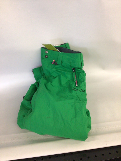 Vist Large View of Product Image Which is Used Volcom Snow Pants W Green SM