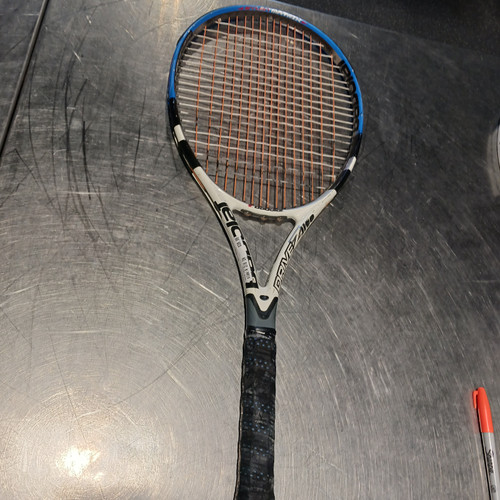 Vist Large View of Product Image Which is Used Babolat DRIVE Z LITE Adult Tennis Racquet White 4 3/8"