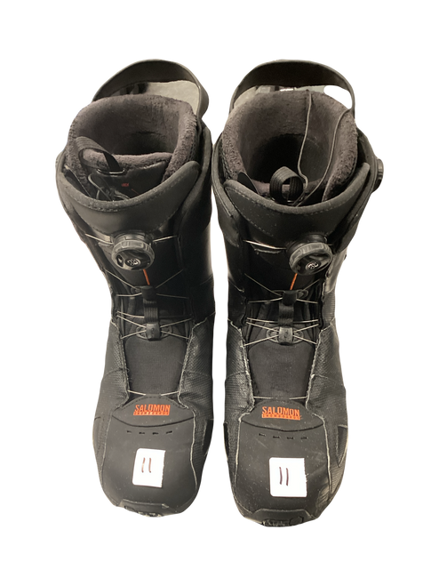 Vist Large View of Product Image Which is Used Salomon SYNAPSE Mens Snowboard Boots Black Senior 11