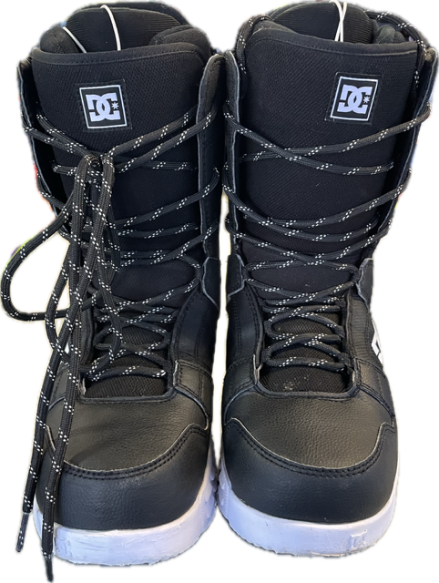 Vist Large View of Product Image Which is Used DC Shoes BLACK Mens Snowboard Boots Black Senior 9.5