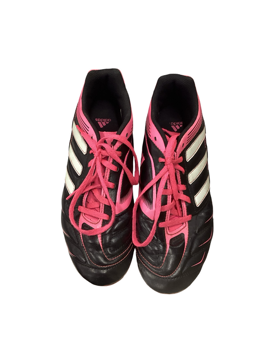 Vist Large View of Product Image Which is Used Adidas Soccer Cleats Black Junior 05