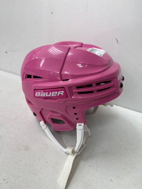 Vist Large View of Product Image Which is Used Bauer PRODIGY Hockey Helmet Only Pink XS