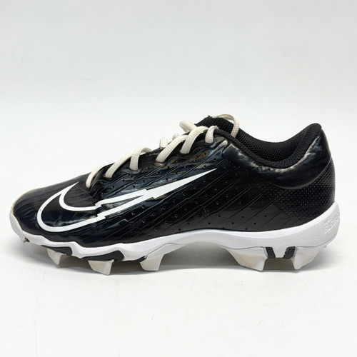 Vist Large View of Product Image Which is Used Nike VAPOR Cleats Black And White Junior 04