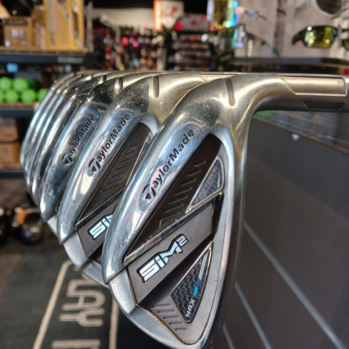 Vist Large View of Product Image Which is Used Taylormade SIM 2 Mens Iron Set RH 5I-GW/AW