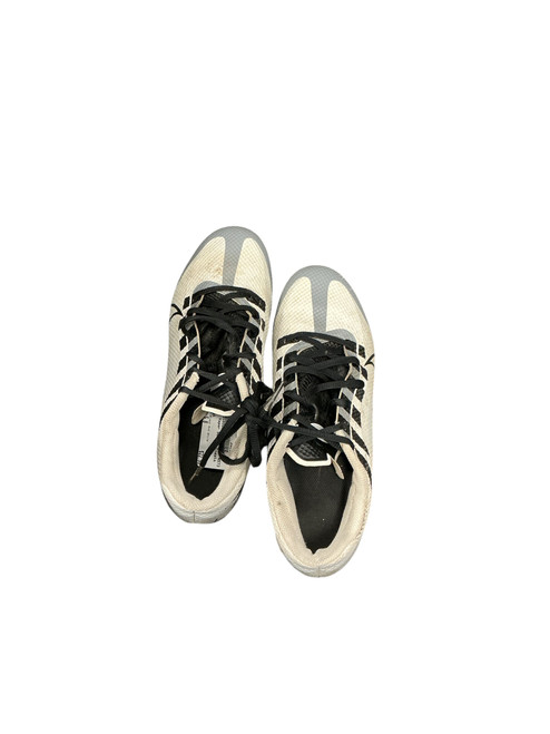 Vist Large View of Product Image Which is Used Nike Soccer Cleats Black And White Senior 8