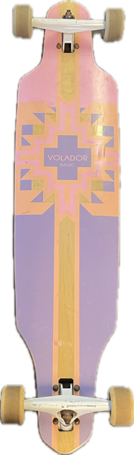 Vist Large View of Product Image Which is Used VOLADOR Complete Skateboard Pink Long