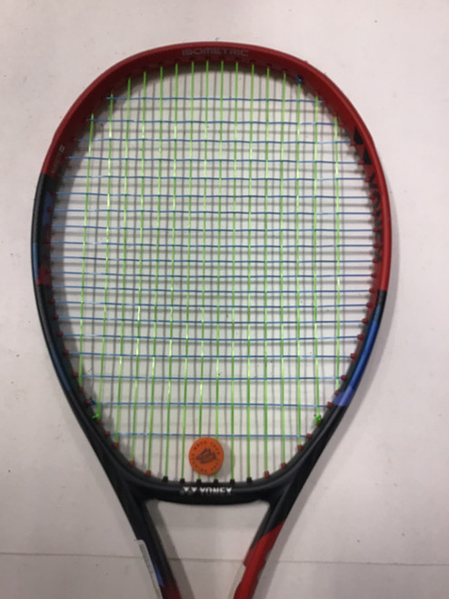 Vist Large View of Product Image Which is Used Yonex VCORE 98 Adult Tennis Racquet Red 4 1/4"