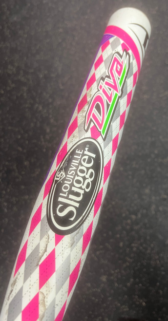 Vist Large View of Product Image Which is Used Louisville Slugger DIVA BB/SB Fastpitch Bat 31"