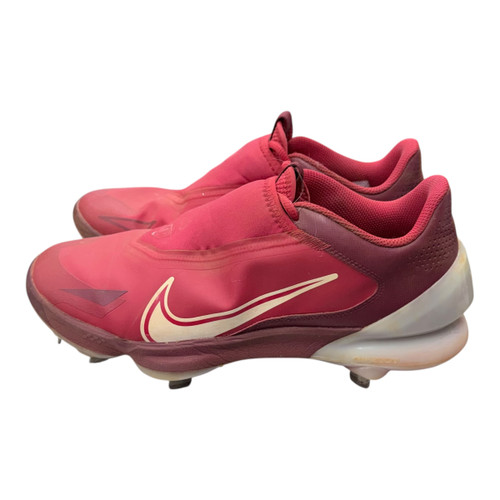 Vist Large View of Product Image Which is Used Nike TROUT METAL BB/SB Cleats Red Senior 8