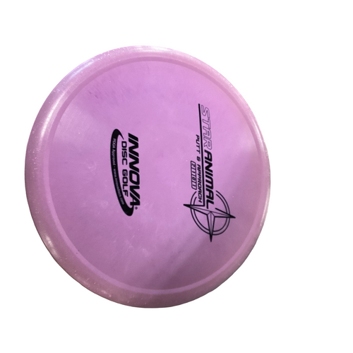 Vist Large View of Product Image Which is Used Innova STAR ANIMAL Disc Golf Putter Purple