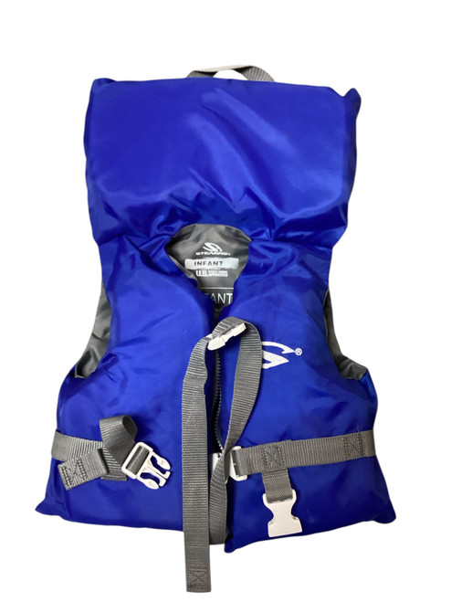 Vist Large View of Product Image Which is Used Stearns Infant PFD Royal Blue Infant 0-30