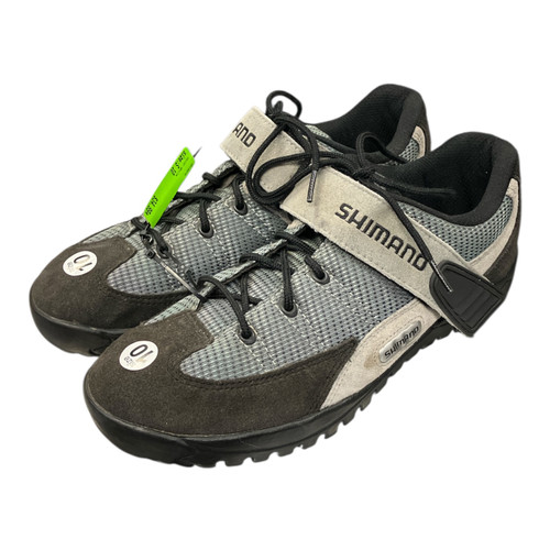 Vist Large View of Product Image Which is Used Shimano EU 44  Bike Shoes Adult White Senior 10