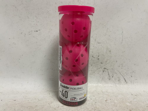 Vist Large View of Product Image Which is Used Franklin X-40 OUTDOOR Pickleball Balls 3PK