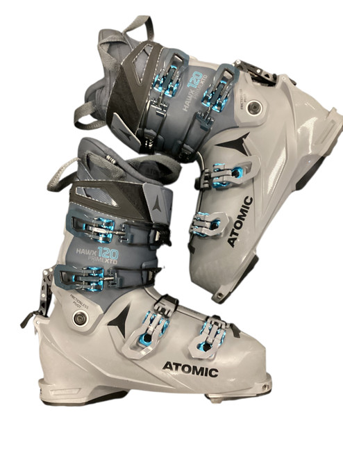 Vist Large View of Product Image Which is Used Atomic HAWX 120 PRIME XTD Mens DH Ski Boot Grey 285 MP - M10.5 - W11.5